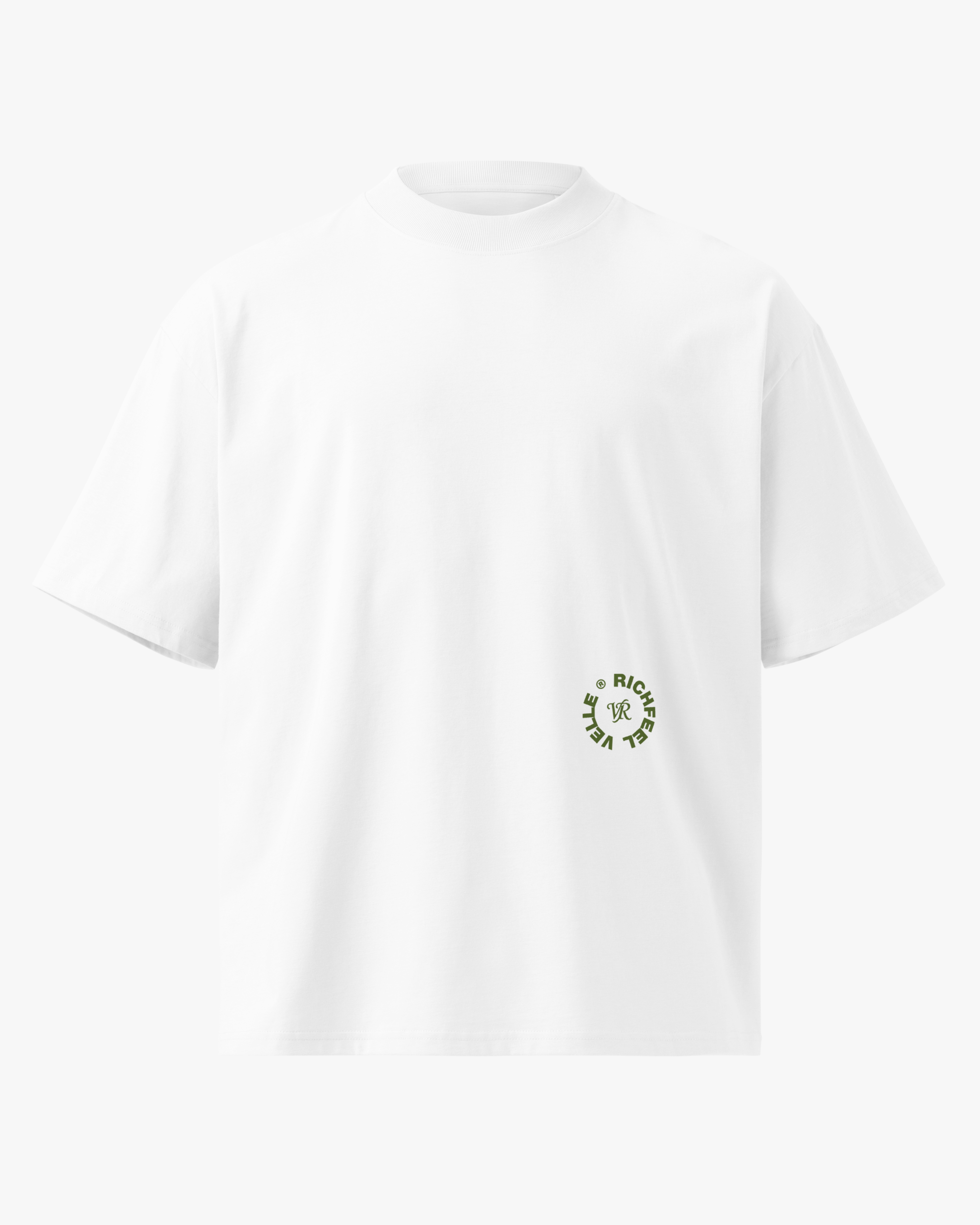 Velle® Foundations — Basic Tee (Green Logo)
