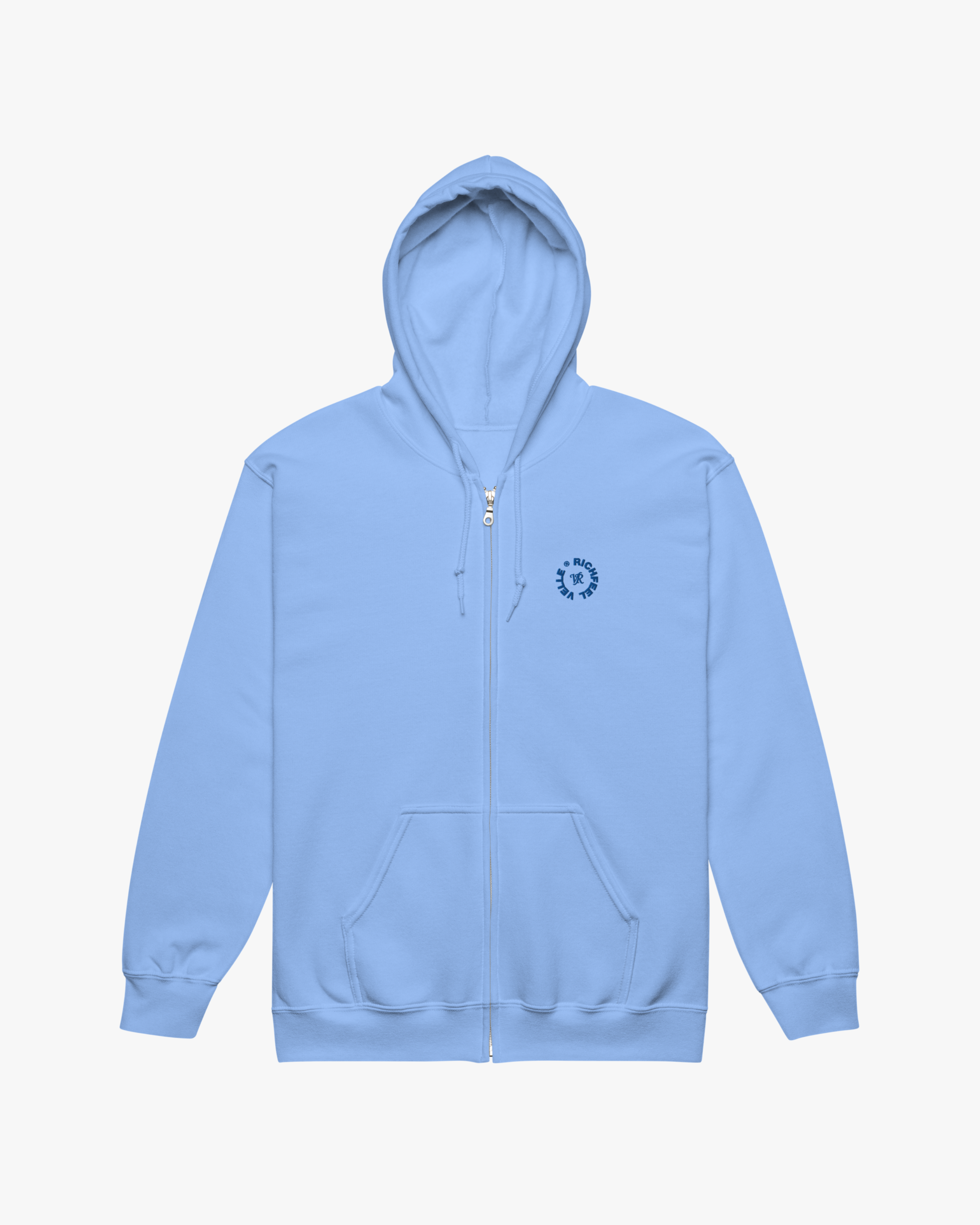 Velle® - Blue Midnight Zip Hoodie