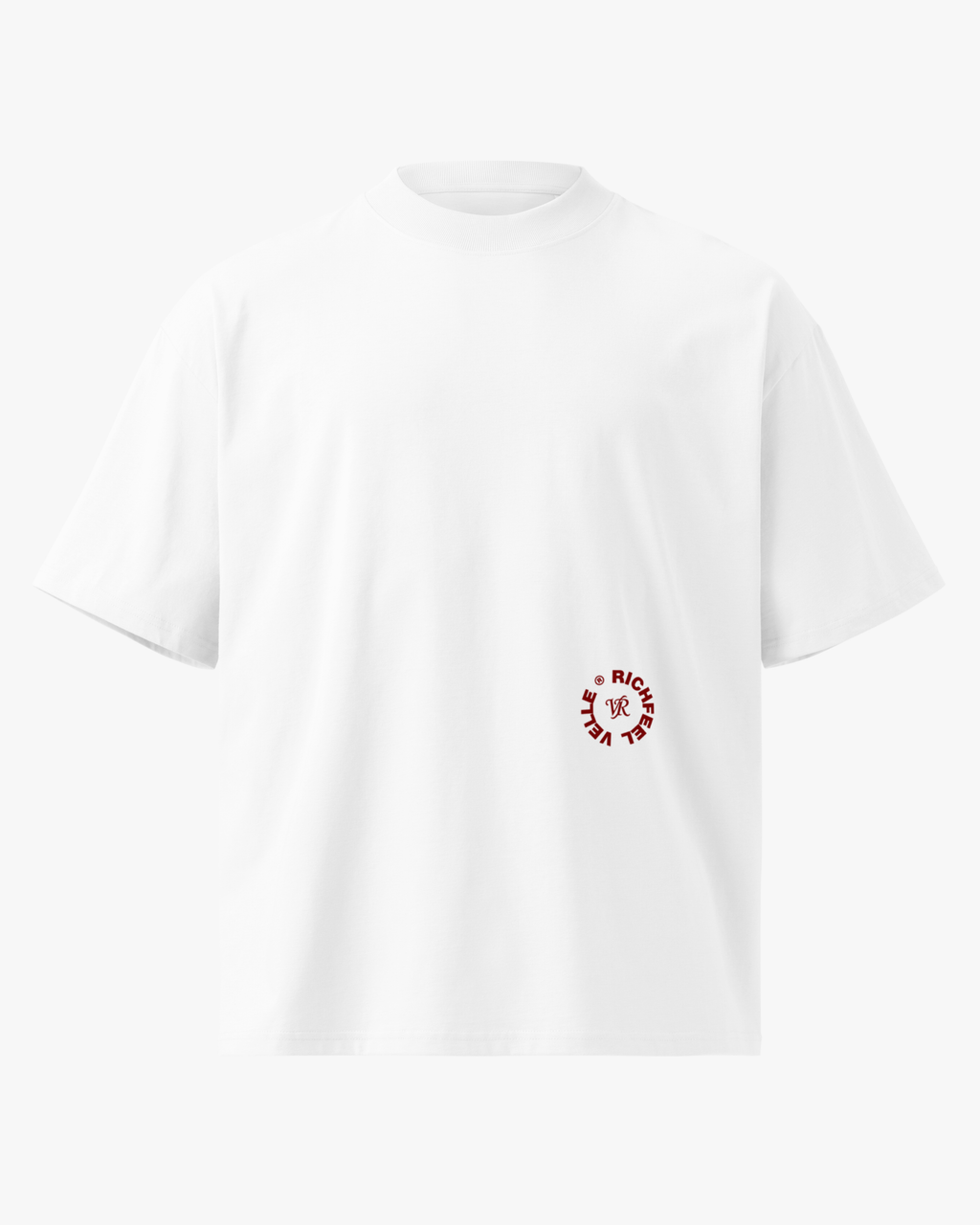 Velle® Foundations — Basic Tee (Red Logo)