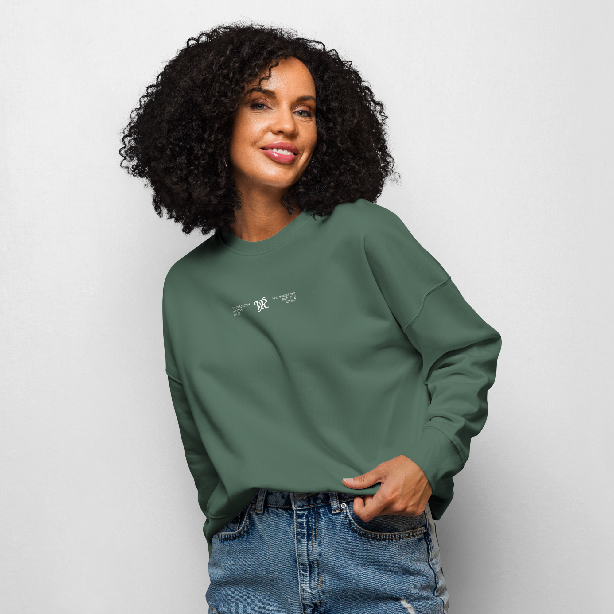 Velle® - Women’s Organic Crew Neck Sweatshirt